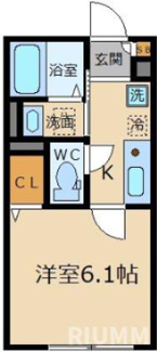 【間取り】 | esカーサ幡ヶ谷