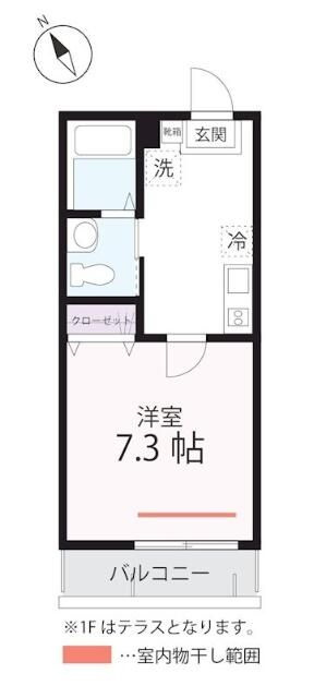 ハーミットクラブハウス横浜南軽井沢の間取り