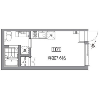 【間取り】 | グランエッグス新大塚E