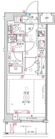 【間取り】 | クレヴィスタ武蔵中原Ⅱ