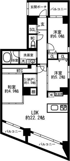 【間取り】 | PHOENIX KANAYAMA