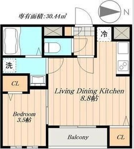 【間取り】 | Cherim浄心East