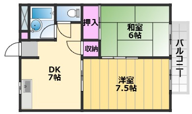 【間取り】 | メゾン楠