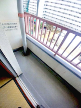 【バルコニー】 | 鶴山台1号棟 | ＊イメージ写真　同物件の別号室