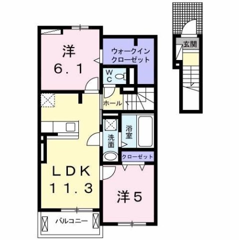 サン・フレンズの間取り