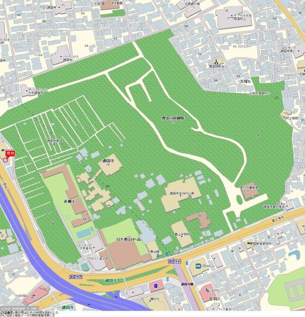 アーバイル目白台の地図