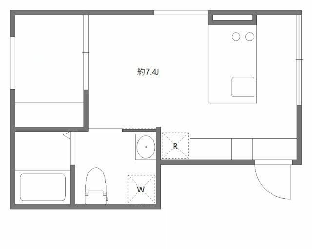 アピチェ南千住Ｂ棟の間取り|間取りです。
