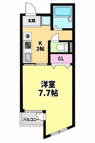 【間取り】 | シャスール大正
