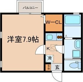 スプレモ・Kの間取り|間取りです。
