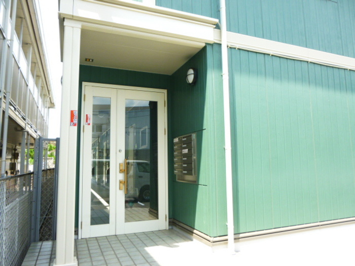 グリーンハイツ西之町のエントランス