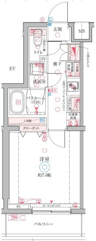 〒125-0054 東京都葛飾区高砂２丁目１−２９の間取り