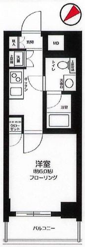 プレール・ドゥーク文京茗荷谷の間取り