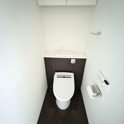 【トイレ】 | ランドステージ横浜鶴見 | 落ち着いた色調のトイレです♪