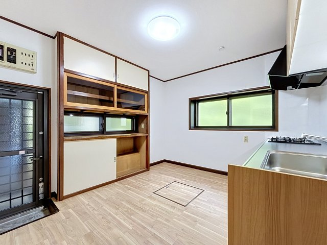 一番乗りの古民家暮らしのキッチン