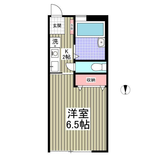 ニッコウＡ棟の間取り