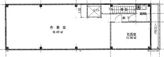 矢田３丁目藤井倉庫の間取り