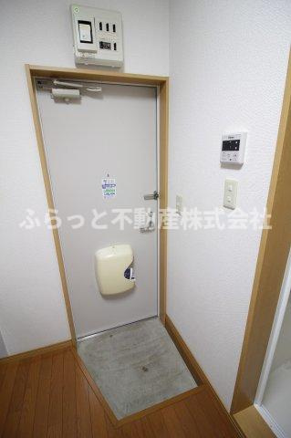 コーポみらいパート2の玄関