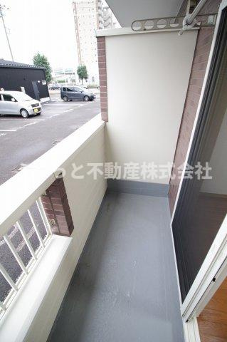 コーポみらいパート2のバルコニー