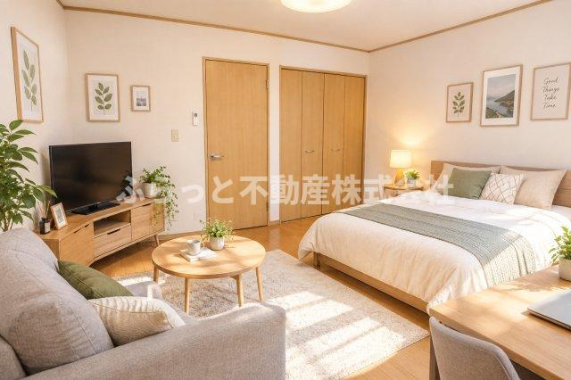 コーポみらいパート2の内装|家具・家電はAIによるイメージとなります