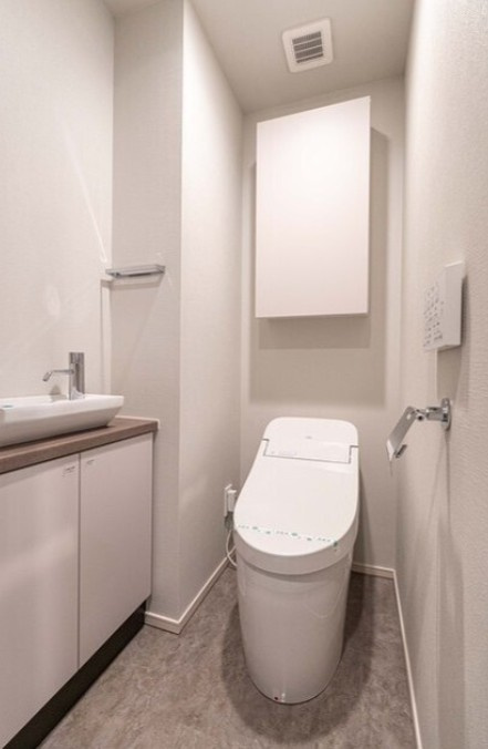 M-RESIDENCE新江古田のトイレ