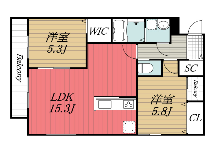 【間取り】