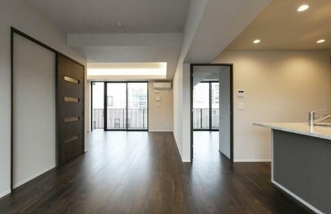 豊島区巣鴨３丁目の賃貸マンションの居間・リビング
