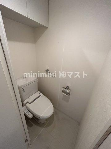 大阪市西区京町堀１丁目の賃貸マンションのトイレ