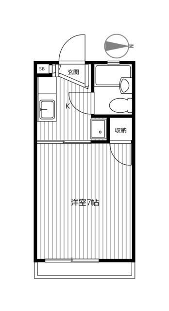 コミ山手の間取り