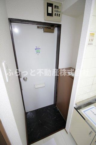 アーバンハイツⅡの玄関|毎日通る玄関はこちらです