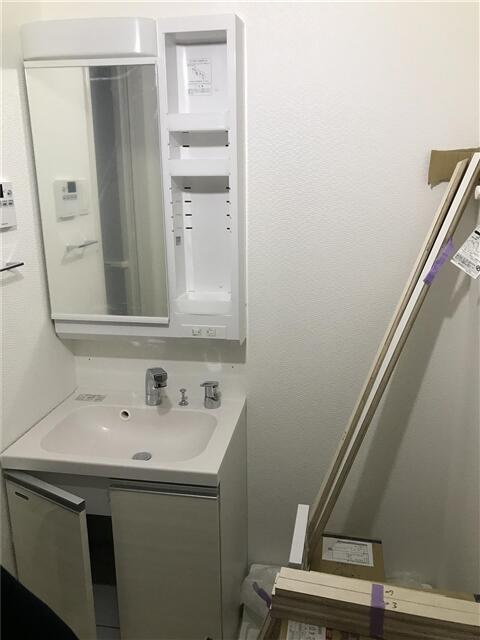 S-RESIDENCE難波大国町Unoの洗面所