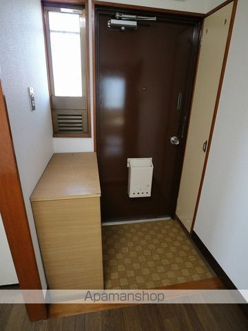 宝田ハイツの玄関