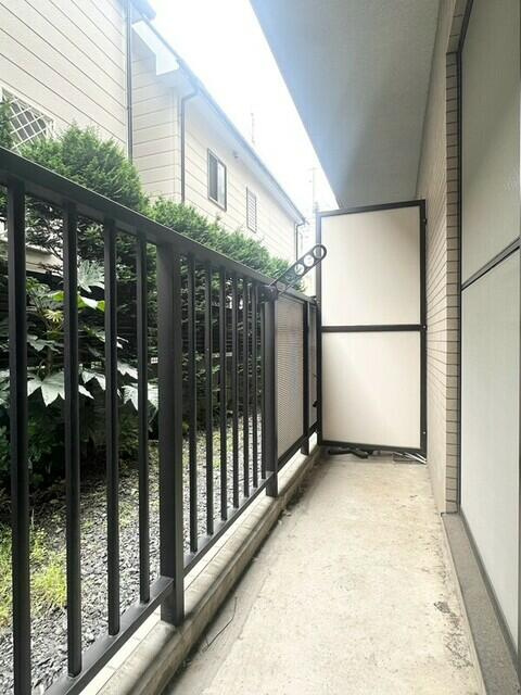 グランデッサ代沢のバルコニー
