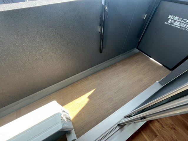 クレヴィスタ名古屋上前津のバルコニー