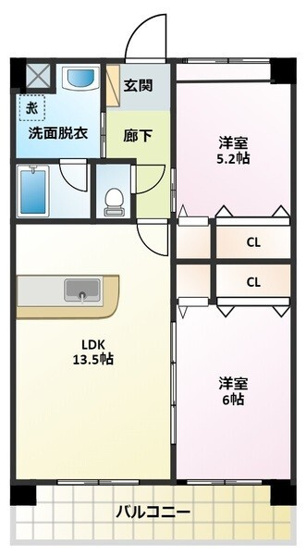 【間取り】 | ライズ高城