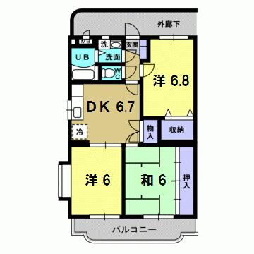 パシアンの間取り