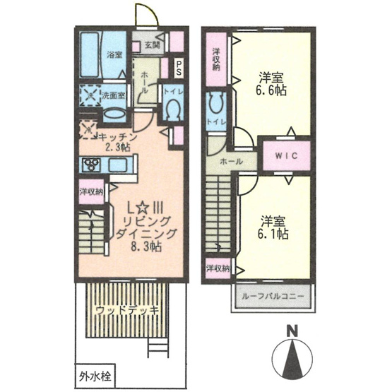 【間取り】 | Lacine lecolto 高座渋谷