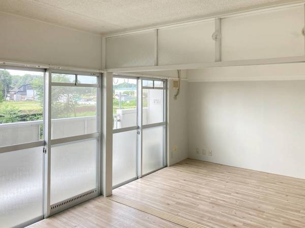 【居間・リビング】 | ビレッジハウス上妻2号棟 | ビレッジハウスの同一物件・同一タイプの間取りの写真です