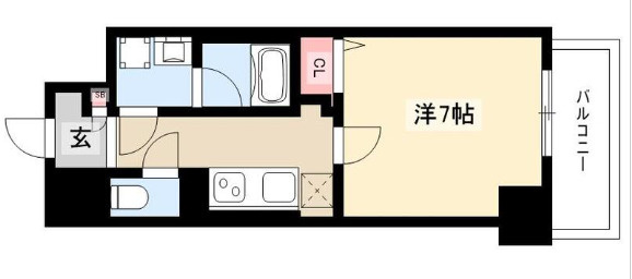 コートバスクの間取り