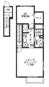 レガリアの間取り