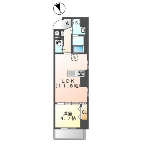 ロッツエン八丁堀の間取り