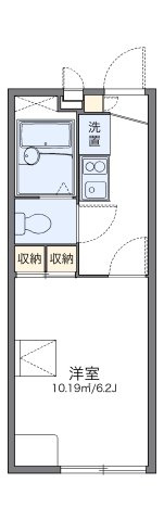 レオパレスＭｅｕｂｌｅの間取り