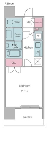 【間取り】 | 新品家具付きマンション本郷4(KaGood東京) | ※間取りと異なる場合は現状を優先します。