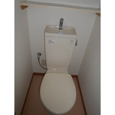 岐阜市真砂町４丁目のアパートのトイレ|洋式トイレ