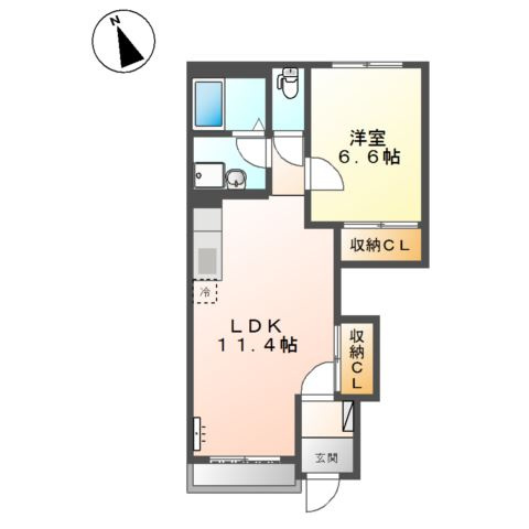【間取り】 | リバーサイドハイム