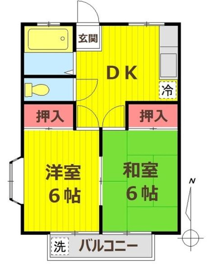 【間取り】 | シャトー幸