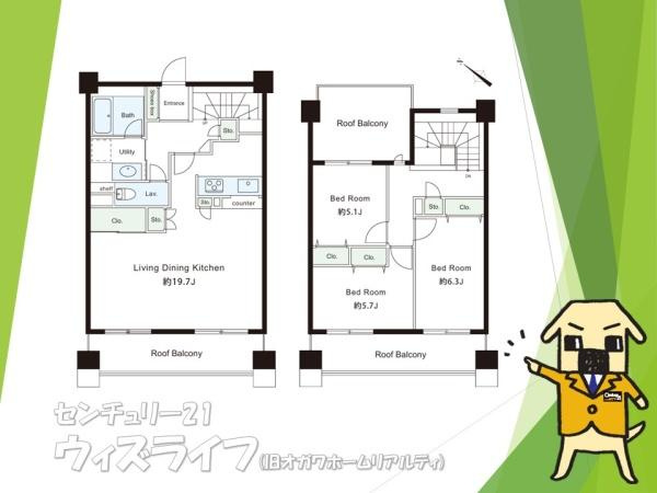【その他】 | 【3日・4日見学可】ライオンズガーデンテラス北越谷 | 内装リフォーム済み♪3LDK住宅になります♪