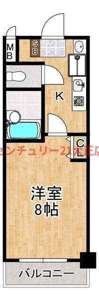 メゾンドラフィネの間取り