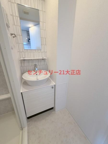 エスリード大阪エヴォルツの洗面所