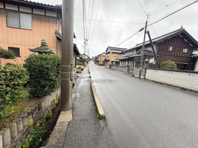 【前面道路含む現地写真】 | 米子市尾高　教会所