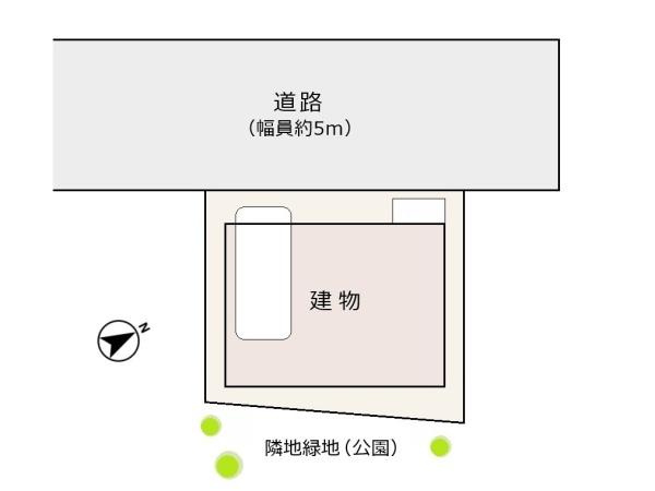 横浜市港南区日野５丁目の中古一戸建の区画図